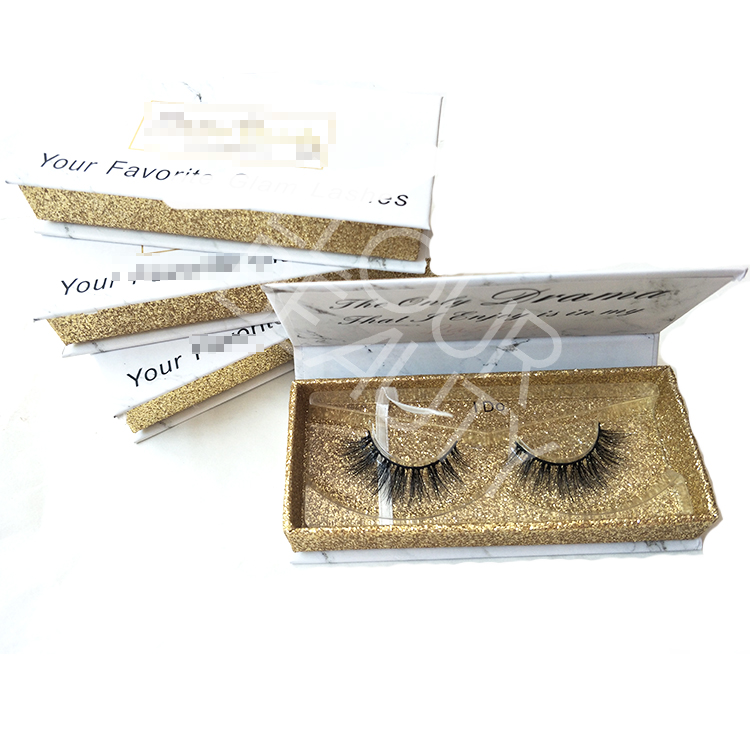 Wholesale 3D mink strip lashes private label lash suppliers EL84